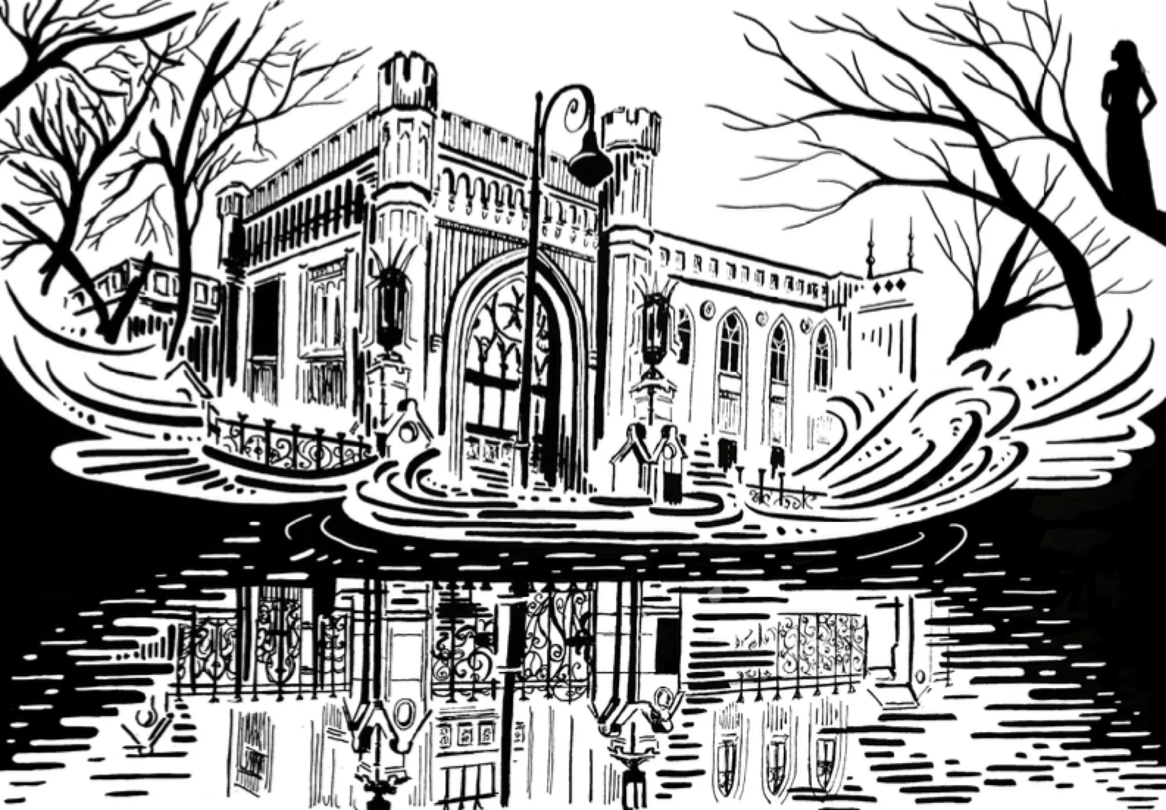 Illustrations for the Bolshoi Theatre — illustration by Katya Studenaya