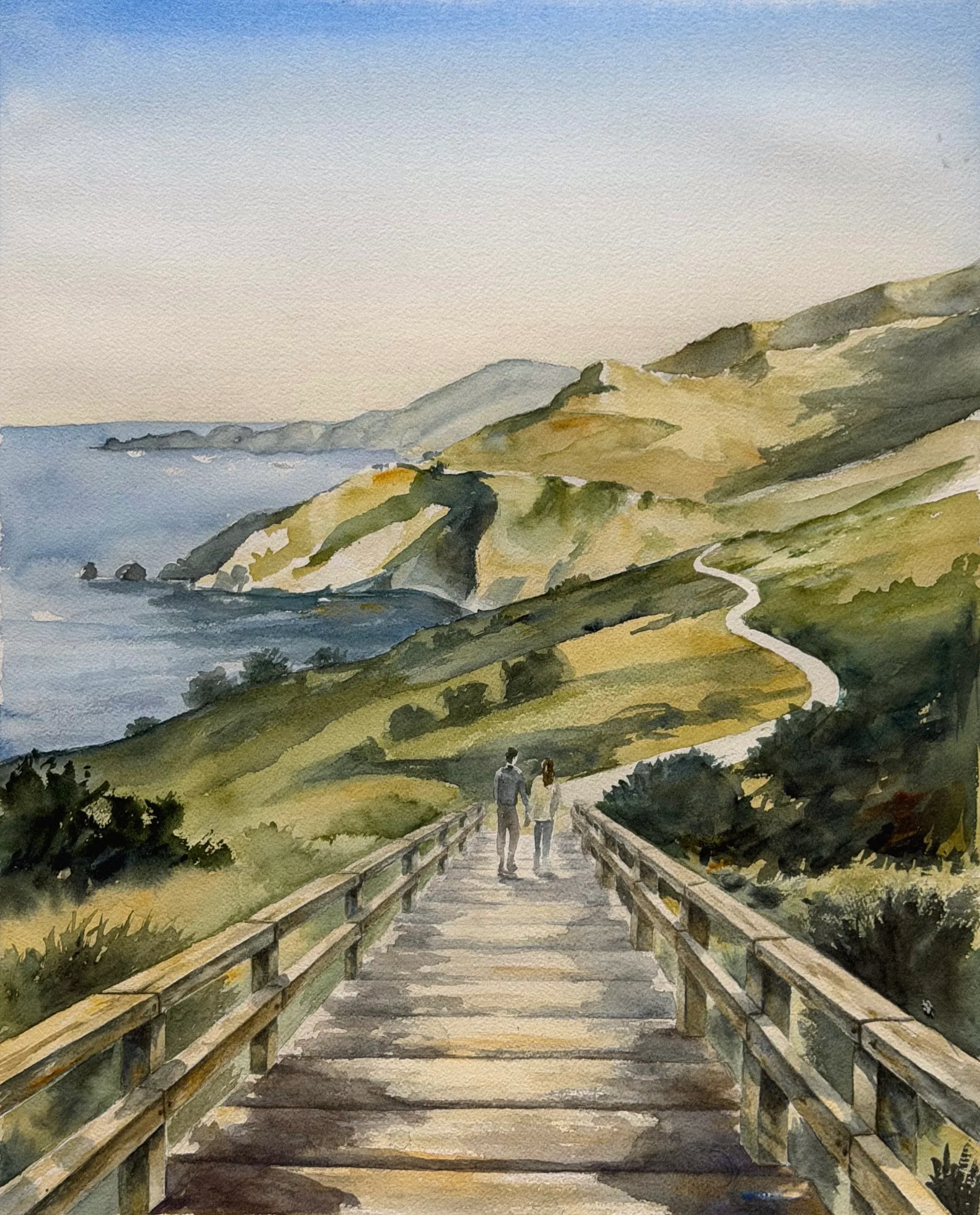 San Francisco View, second panel
